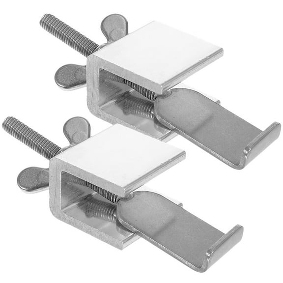 CIMAXIC Wynbing Silver Portable Door Lock for Home and Travel Security