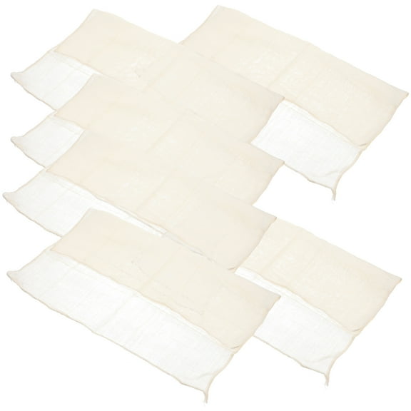 WynBing 6Pcs Tofu Straining Cloth Filter Cloth Tofu Straining Cloth for Kitchen Reusable Cheesecloth