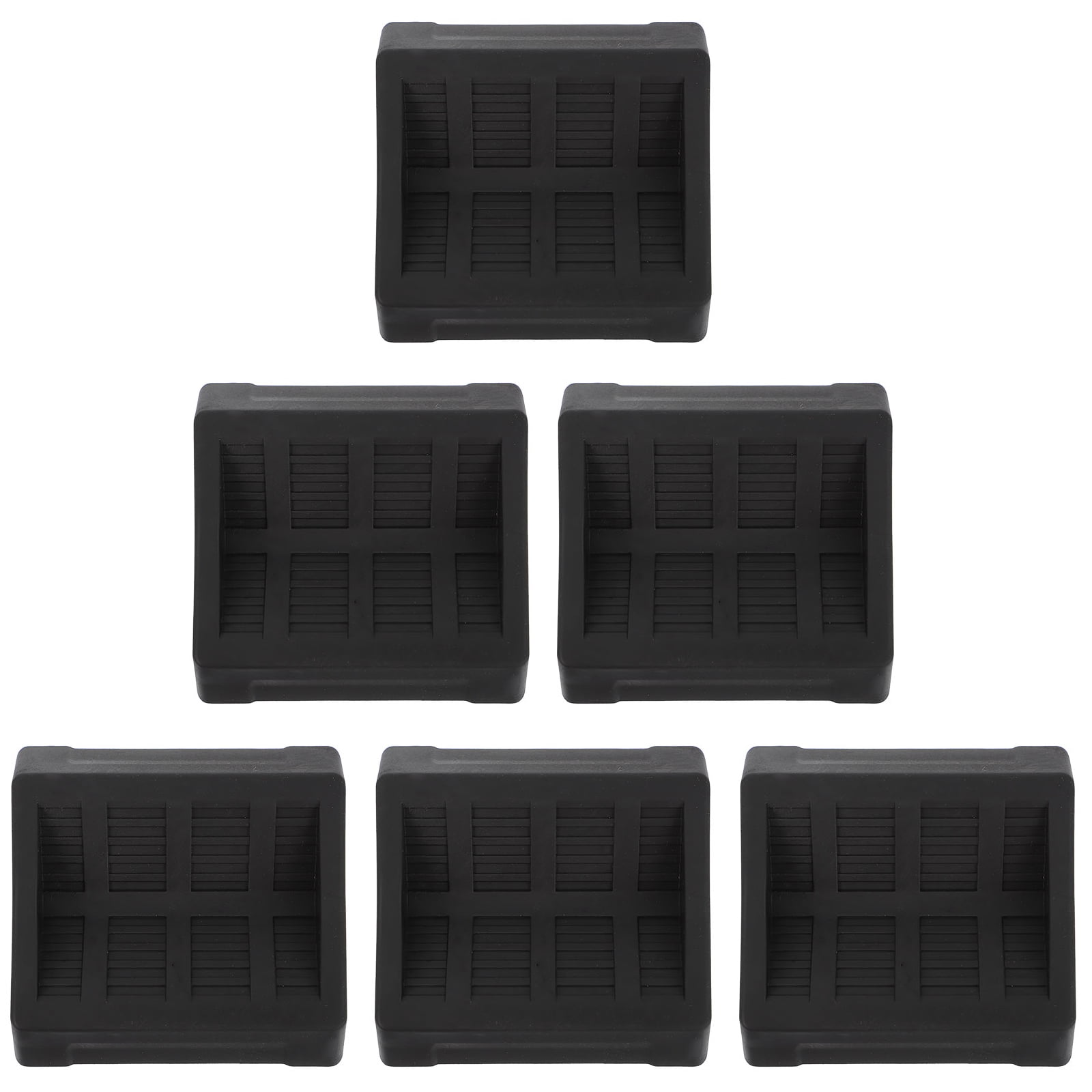 WynBing 6pcs Furniture Coasters Furniture Feet Cups Chair Caster Cups