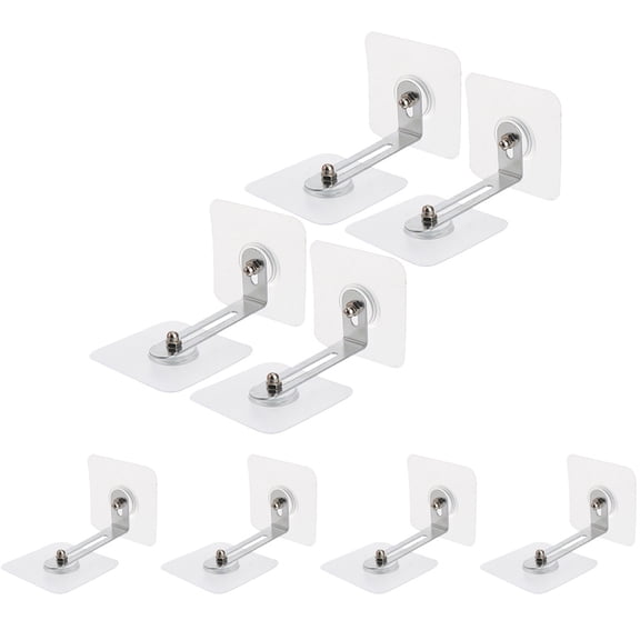 WynBing 8Pcs Anti Tips Furniture Anchors Furniture Anti Tips Kit Adhesive Furniture Anchors