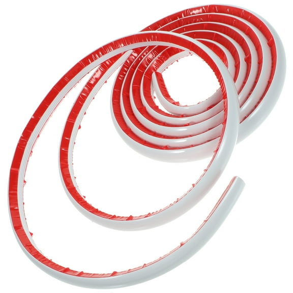 CIMAXIC Self-Adhesive Edging p White Flexible 1Pack Cabinets Edge Protector