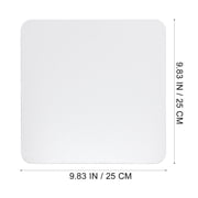 WynBing Glass Mousepad Clear Desk Pad Glass Mouse Pad Glass Mouse Pad for Computer Gaming