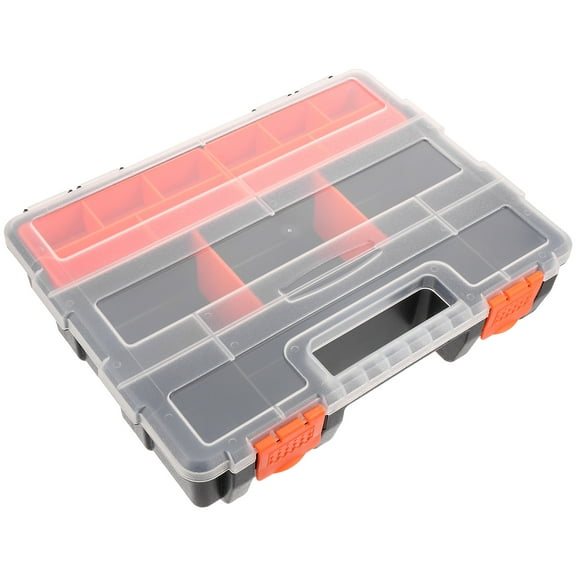 WynBing Nut and Bolt Organizer Compartment Screw Organizer Small Part Storage Container