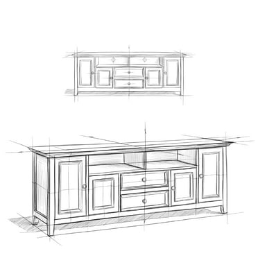 WyndenHall  Halifax SOLID WOOD 72 inch Wide Transitional TV Media Stand For TVs up to 80 inches - 72"w x 19"d x 26" h Brunette Brown Lacquer,Stained