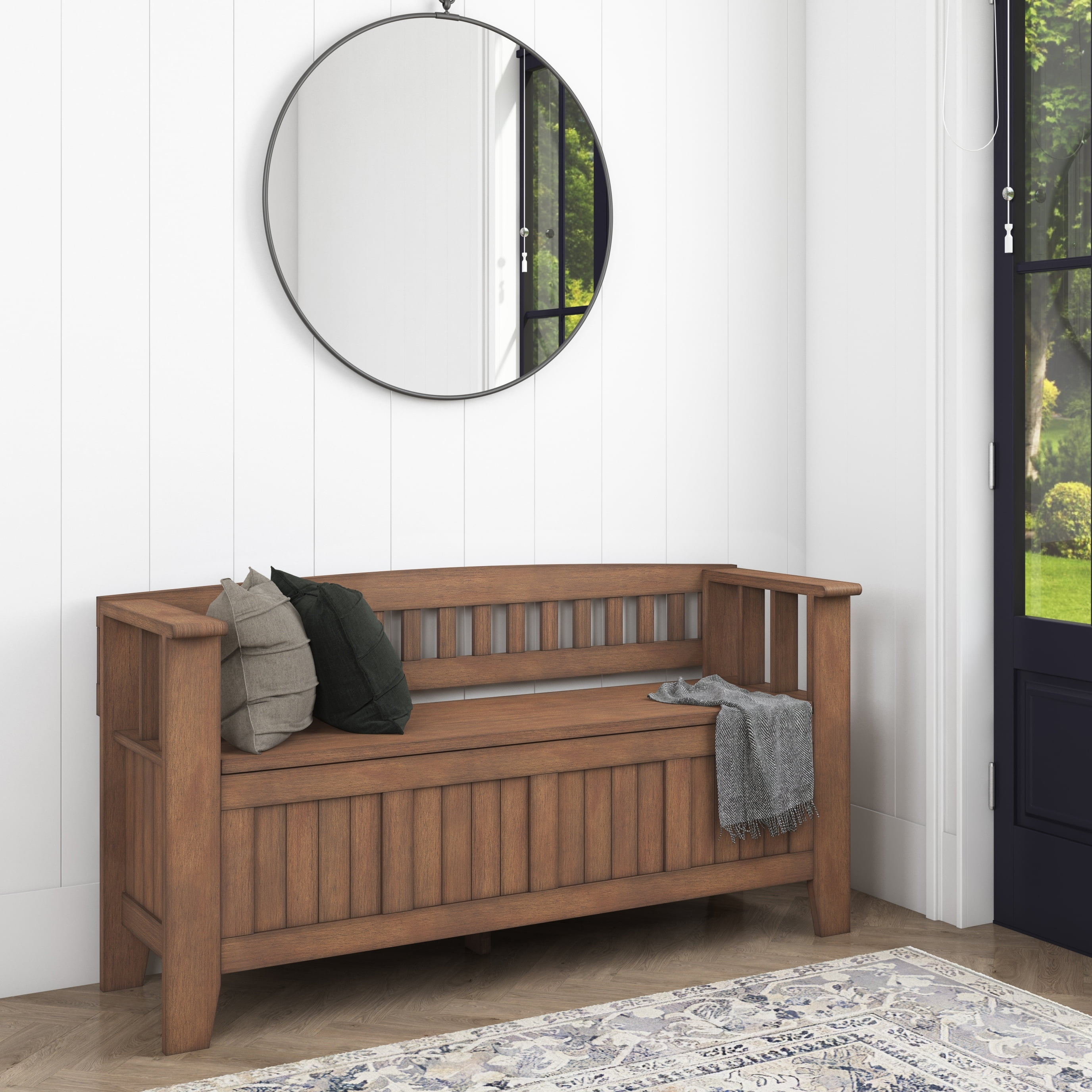 48 inch 2024 mudroom bench