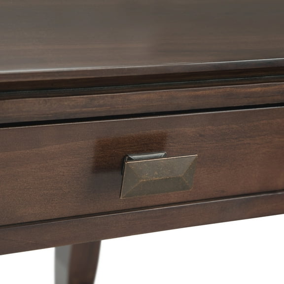 WyndenHall  Stratford SOLID WOOD 21 inch Wide Square Contemporary End Side Table