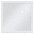 thumbnail image 1 of Design House 36" Tri-View Wall Mount Wood Bathroom Medicine Cabinet, White, 1 of 14