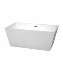 Wyndham Collection 59'' Freestanding Bathtub Soaking Sara