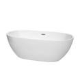 thumbnail image 1 of Wyndham Collection 67'' Freestanding Bathtub Soaking Juno, 1 of 8