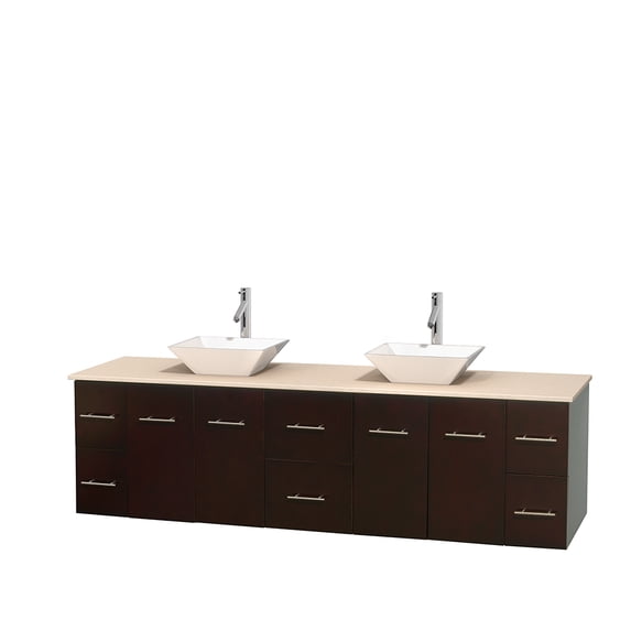 Wyndham Collection WCVW00980DESIVD2WMXX 80 in. Double Bathro