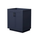 thumbnail image 1 of Wyndham Collection Miranda 30" No-Sink Wood Single Bathroom Vanity in Dark Blue, 1 of 4