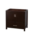 thumbnail image 1 of Wyndham Collection Sheffield 35" Wood Single Bathroom Vanity in Espresso, 1 of 4