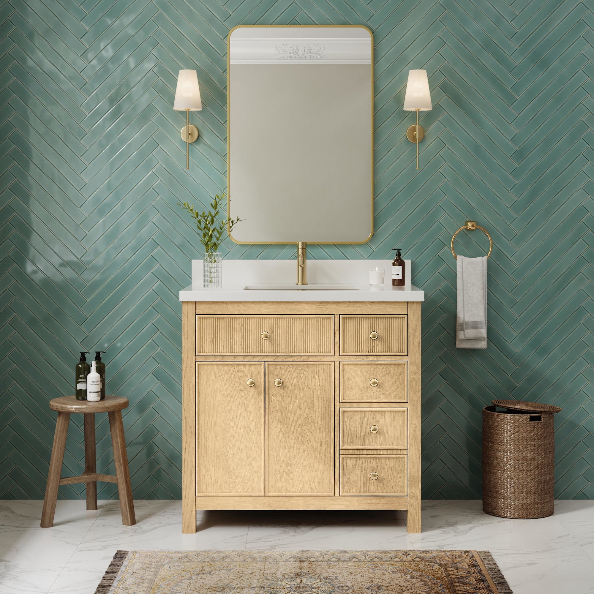 Wyndham Collection WCF484836SSS4WUNSMXX Rian 36