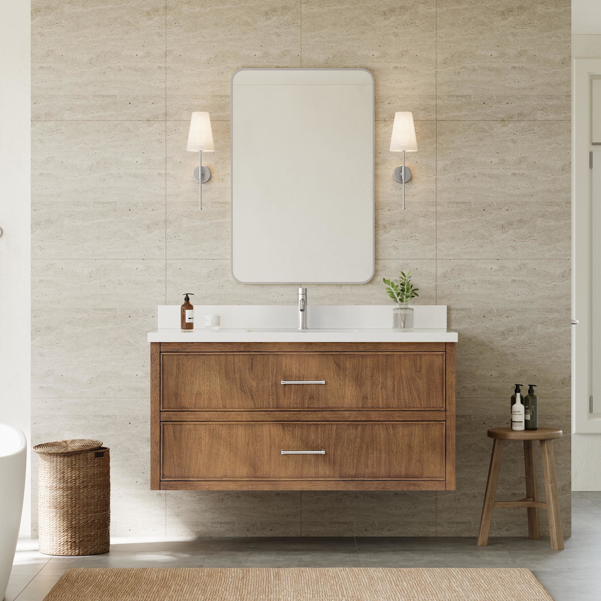 Wyndham Collection WCF555548SON4WUNSMXX Isola Wm 48