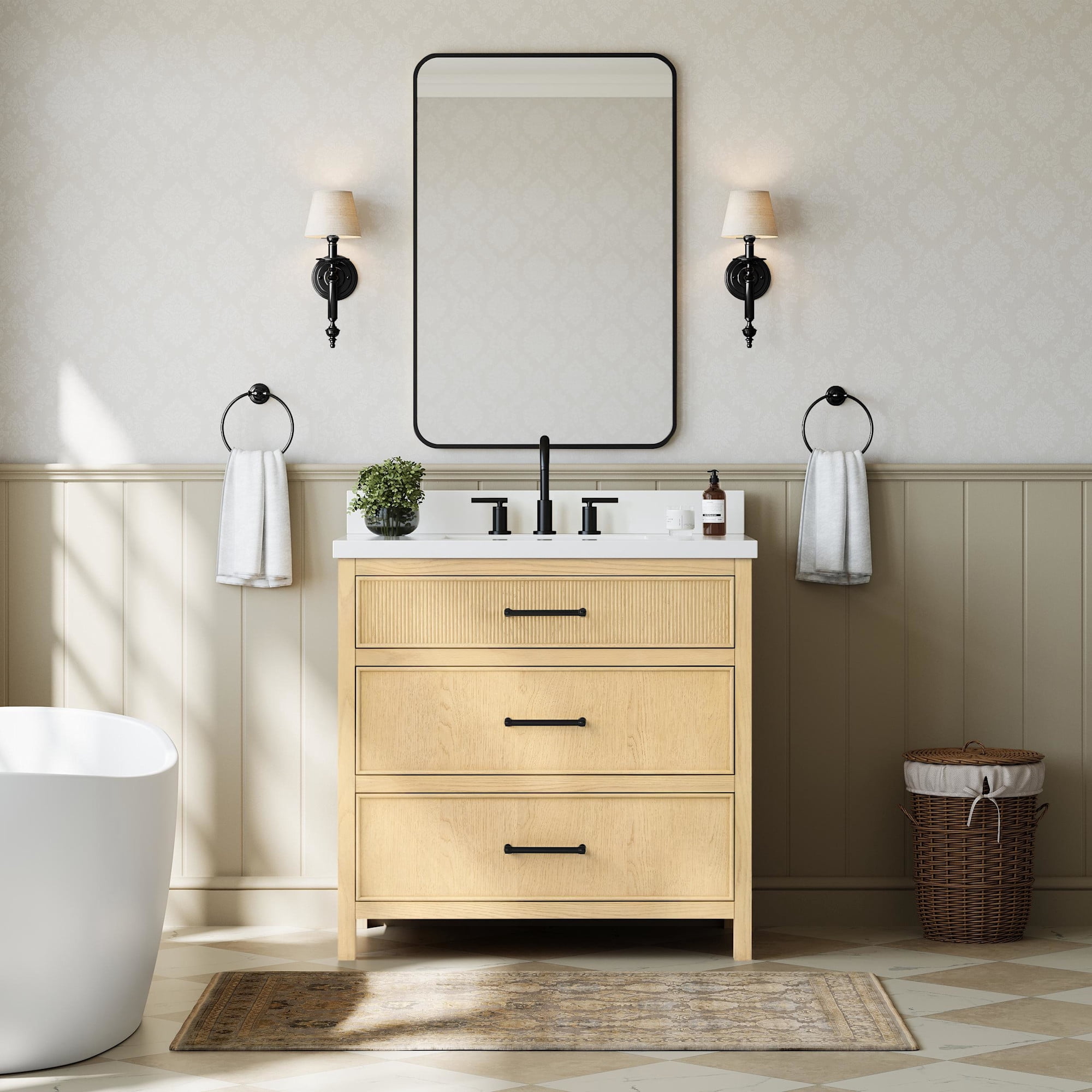 Wyndham Collection WCF585836SSK4WUS3MXX Isola 36