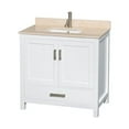 thumbnail image 1 of Wyndham Collection WCS141436SWH Sheffield 36-in. Single Bathroom Vanity - White, 1 of 7
