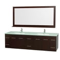 thumbnail image 1 of Wyndham Collection WCV00980ESGR 72 in. Double Bathroom Vanit, 1 of 2