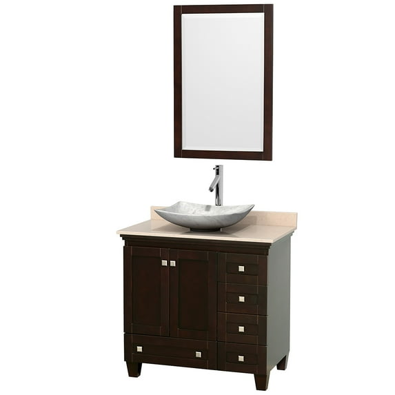Wyndham Collection WCV800036SESIVGS6M24 36 in. Single Bathro
