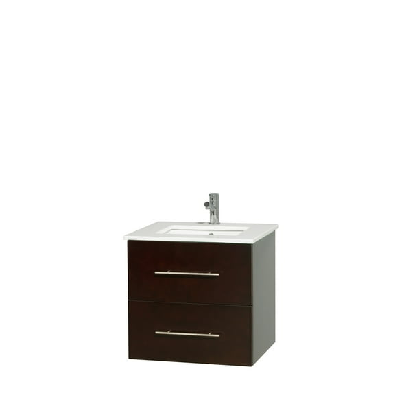 Wyndham Collection WCVW00924SESWSUNSMXX 24 in. Single Bathro