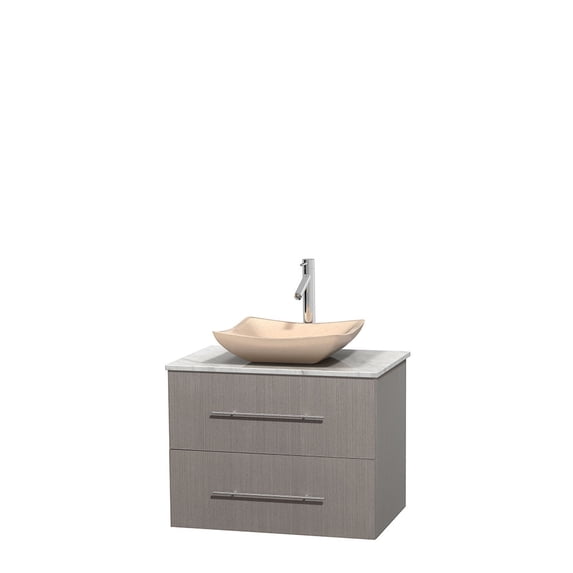 Wyndham Collection WCVW00930SGOCMGS2MXX 30 in. Single Bathro