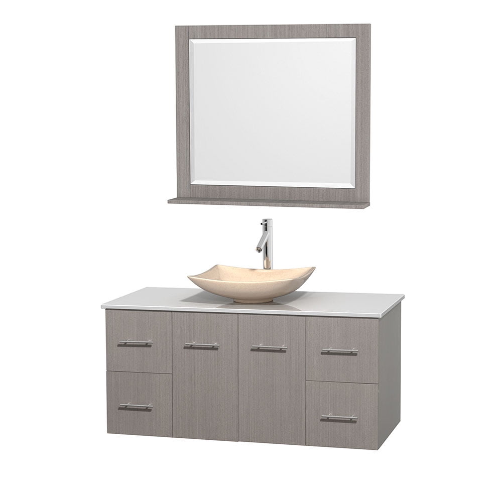 Wyndham Collection WCVW00948SGOWSGS5M36 48 in. Single Bathro