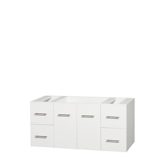 Wyndham Collection WCVW00948SWHCXSXXMXX 48 in. Single Bathro