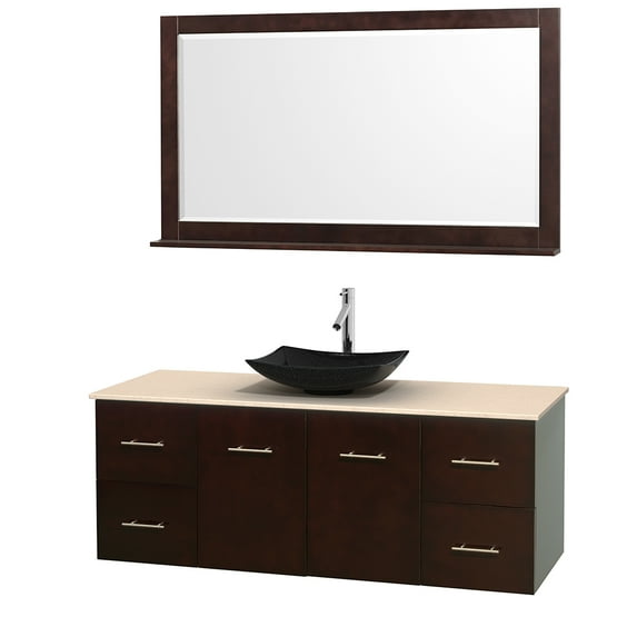 Wyndham Collection WCVW00960SESIVGS4M58 60 in. Single Bathro