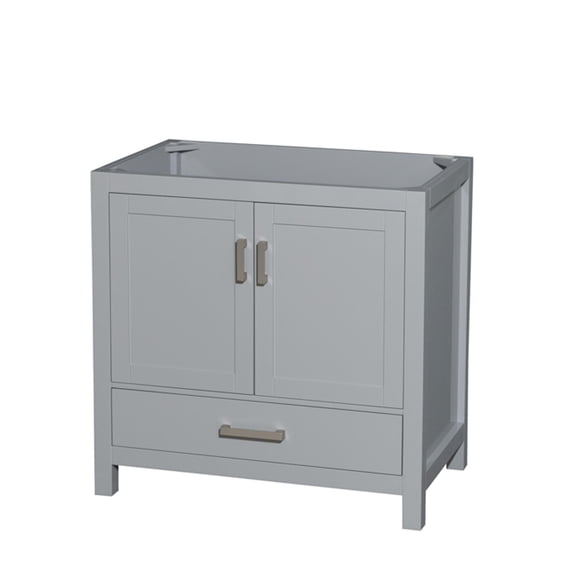 Wyndham Collection Wc-1414-36-Sgl-Um-Van Sheffield 35" Single Freestanding Hardwood Vanity