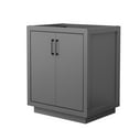 thumbnail image 1 of Wyndham Collection Wcf1111-30S-Cx-Mxx Icon 30" Single Free Standing Vanity Cabinet Only -, 1 of 7