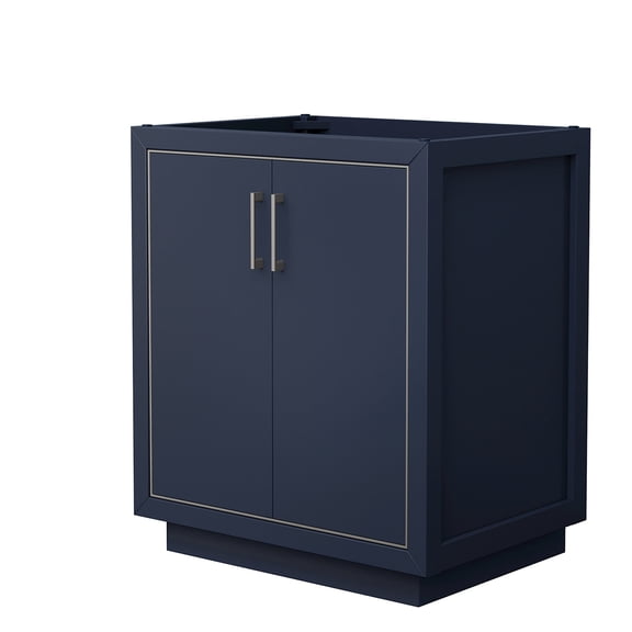 Wyndham Collection WCF111130SBNCXSXXMXX Icon 30" Single Free Standing Vanity Cabinet Only