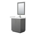 thumbnail image 1 of Wyndham Collection WCF111130SKGWCUNSM24 Icon 30" Free Standing Single Basin Vanity Set -, 1 of 7