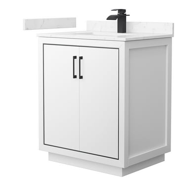 Wyndham Collection Wcf1111-30S-Vca-Mxx Icon 30" Free Standing Single Basin Vanity Set -
