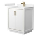 thumbnail image 1 of Wyndham Collection WCF111130SWZC2UNSMXX Icon 30" Free Standing Single Basin Vanity Set -, 1 of 7