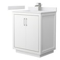 thumbnail image 1 of Wyndham Collection WCF111130SWHWCUNSMXX Icon 30" Free Standing Single Basin Vanity Set -, 1 of 7
