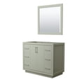 thumbnail image 1 of Wyndham Collection Wcf1111-42S-Cx-M34 Icon 42" Single Free Standing Vanity Cabinet - Light, 1 of 7