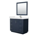 thumbnail image 1 of Wyndham Collection WCF111142SBNWCUNSM34 Icon 42" Free Standing Single Basin Vanity Set -, 1 of 7