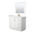 thumbnail image 1 of Wyndham Collection WCF111142SWZWCUNSM34 Icon 42" Free Standing Single Basin Vanity Set -, 1 of 7