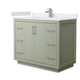 thumbnail image 1 of Wyndham Collection Wcf1111-42S-Vca-Mxx Icon 42" Free Standing Single Basin Vanity Set -, 1 of 7