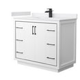 thumbnail image 1 of Wyndham Collection WCF111142SWBWCUNSMXX Icon 42" Free Standing Single Basin Vanity Set -, 1 of 7
