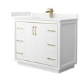 thumbnail image 1 of Wyndham Collection WCF111142SWZC2UNSMXX Icon 42" Free Standing Single Basin Vanity Set -, 1 of 7