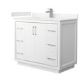 thumbnail image 1 of Wyndham Collection WCF111142SWHC2UNSMXX Icon 42" Free Standing Single Basin Vanity Set -, 1 of 7