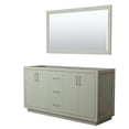 thumbnail image 1 of Wyndham Collection WCF111166DLGCXSXXM58 Icon 66" Double Free Standing Vanity Cabinet -, 1 of 7