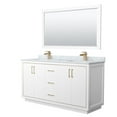 thumbnail image 1 of Wyndham Collection WCF111166DWZCMUNSM58 Icon 66" Free Standing Double Basin Vanity Set -, 1 of 7