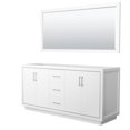 thumbnail image 1 of Wyndham Collection WCF111172DWHCXSXXM70 Icon 71" Double Free Standing Vanity Cabinet -, 1 of 7