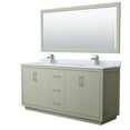 thumbnail image 1 of Wyndham Collection WCF111172DLGCMUNSM70 Icon 72" Free Standing Double Basin Vanity Set -, 1 of 7