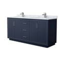 thumbnail image 1 of Wyndham Collection WCF111172DBNCMUNSMXX Icon 72" Free Standing Double Basin Vanity Set -, 1 of 7