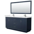 thumbnail image 1 of Wyndham Collection WCF111172DBNWCUNSM70 Icon 72" Free Standing Double Basin Vanity Set -, 1 of 7