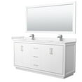 thumbnail image 1 of Wyndham Collection Wcf1111-72D-Vca-M70 Icon 72" Free Standing Double Basin Vanity Set -, 1 of 7