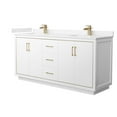 thumbnail image 1 of Wyndham Collection WCF111172DWZC2UNSMXX Icon 72" Free Standing Double Basin Vanity Set -, 1 of 7