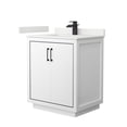 thumbnail image 1 of Wyndham Collection WCF111130SWBWQUNSMXX Icon 30" Free Standing Single Basin Vanity Set -, 1 of 7
